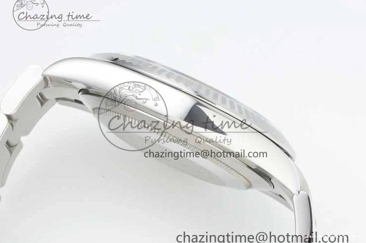 AAA Replica Watches Green 904L on 126334 Gray 41 2285 Steel Bracelet 1:1 Best Edition Dial VR NTF ZeroBulk DateJust Roman Oyster 0122